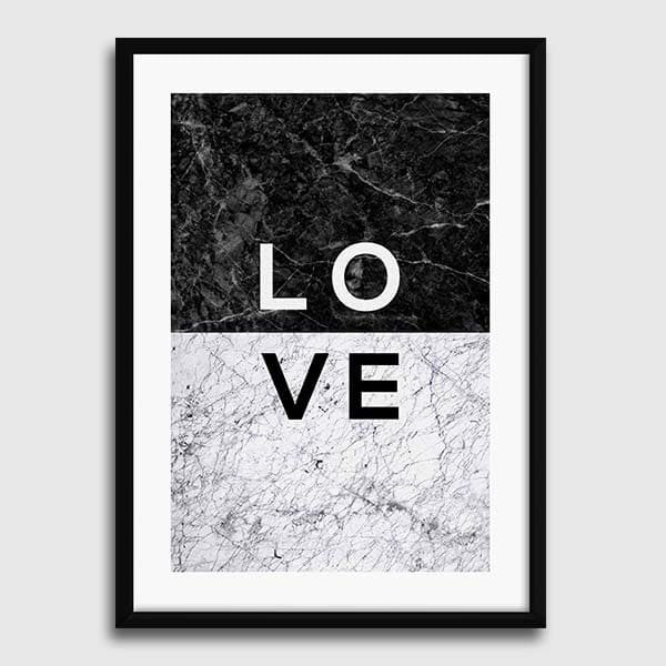 600x600-Frame-matte-hitam-Love-Marble-Quote