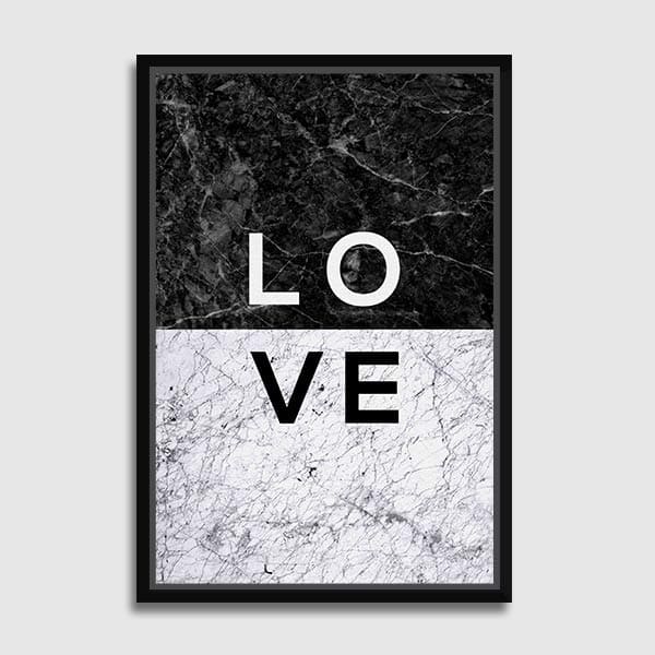 600x600-canvas-Frame-no-matte-hitam-Love-Marble-Quote