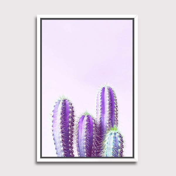 canvas-Frame-no-matte-putih-DV_Arti.1_DV_19.54_Cactus-Family_Purple