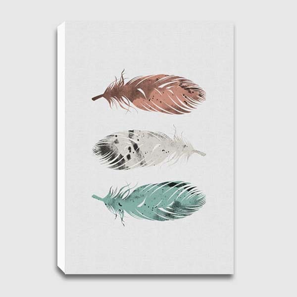 canvas-Pastel-Feathers