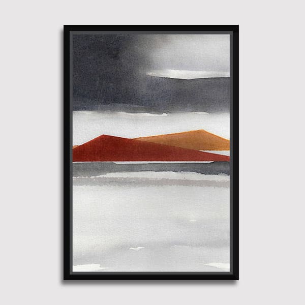 canvas-Frame-no-matte-hitam-Abstract-Watercolor-Landscape-3