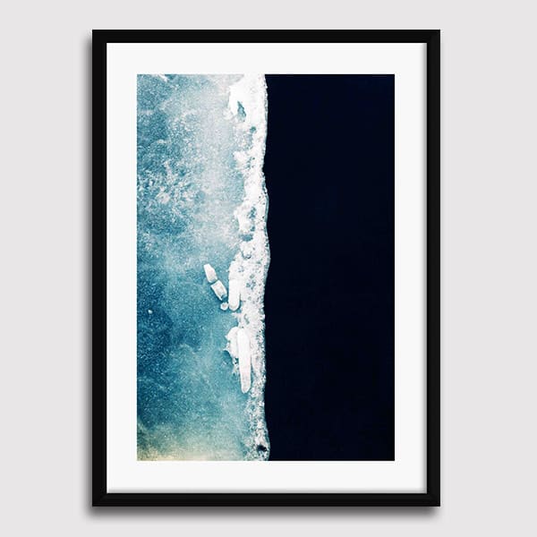 Frame-matte-hitam-arti_thin-ice_print