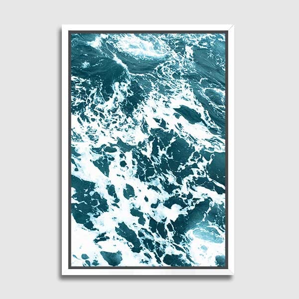 canvas-Frame-no-matte-putih-Ocean-Blue